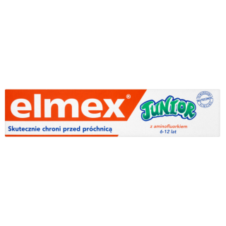 Elmex Junior zubná pasta 75 ml 6 - 12 rokov